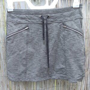 Athleta Skort Gray with Black Shorts - No Size or Brand Tag - See Measurements